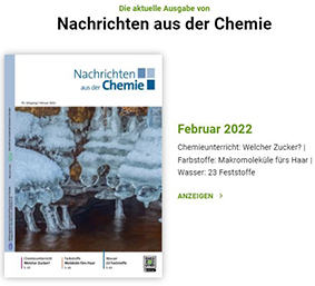 Cover der Nachrichten aus der Chemie