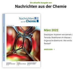 Cover der Nachrichten aus der Chemie