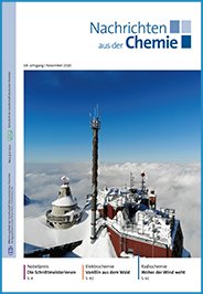 Cover der Nachrichten aus der Chemie