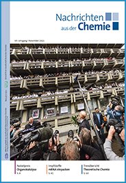 Cover der Nachrichten aus der Chemie