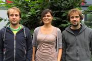 Das neue Sprecherteam (v.l.n.r.): Stephan Audörsch (Kassenwart), Anika Krause (Regionalsprecherin) und Martin Zühlke (stellvertrender Regionalsprecher)