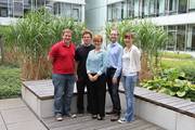 Der JCF-Bundesvorstand 2012/2013: Konstantin Kraushaar, Christian Schaumberg, Anna Hofmann, Philipp Scharf und Denise Schütz (v.l.n.r.)